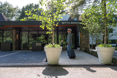 Drankje in de tuin Witte Berken Natuurhotel